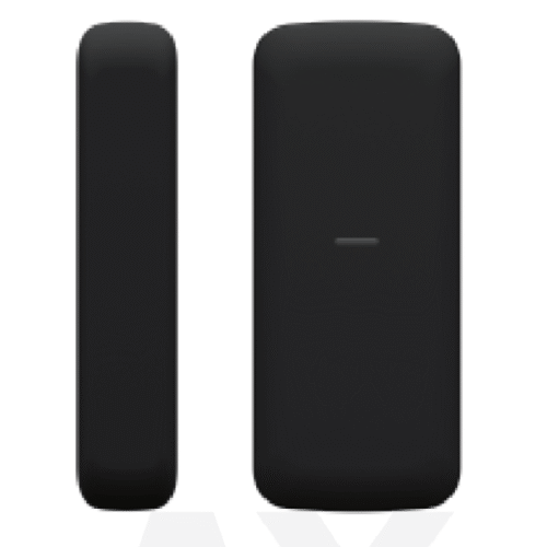 Hikvision DS-PDMCS-EG2-WB AX Pro Wireless Magnetic Contact Detector, Slim Window/Door Sensor, 52mm Gap, Black