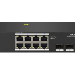 Hikvision DS-3T0510HP Industrial Hi-POE Switch – 8-Port Gigabit PoE + 2 SFP, 90W, -40~75°C