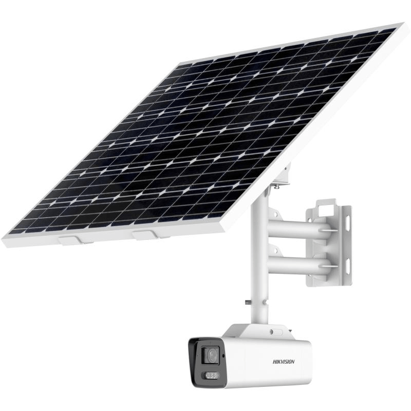 Hikvision 8MP Solar ColorVu Bullet 4G Kit, 80w, Fixed 2.8mm, Batt included - DS-2XS6A87G1