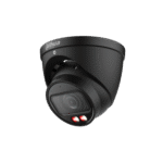 Dahua 6MP Smart Dual Light WizSense White AI Black Turret Camera – DH-IPC-HDW3667EM-S-IL-ANZ-0280-BLK