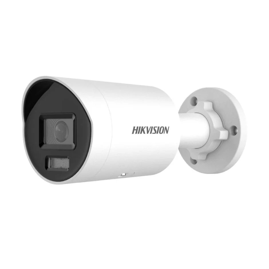CLEARANCE - Hikvision DS-2CD2067G2H-LIU-SL 6MP ColorVu Mini Bullet Camera | Strobe, Audio, 2.8mm