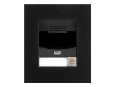 AXIS 2N IP Solo Flush Mount Intercom with Camera – Black - 01303-001